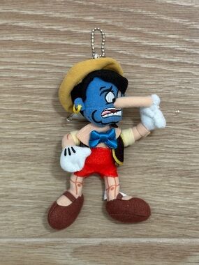 Tokyo Disney keychain Pinocchio Cosplay Aladdin Genie Plush